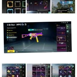 Level 62 🔷 5x Gun Labs 🔷 UMP45 Lv.4 🔷 AWM / SCAR-L / MK47 / M16A4 🔷 9 Mythics 🔷 RP 83 Maxed 🔷 Conqueror Frame 🔷 11 Crystals + 7 Mini Materials 🔷 z53 0